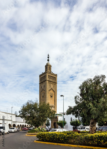 Casablanca, Morocco. Mosque, Kasbah, old town