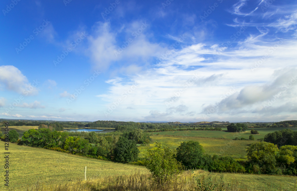 view on an awesome landscape in brandenburg by daylight view on an awesome landscape in brandenburg by daylight