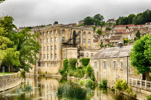 Bild auf Leinwand Old mill, Bradford on Avon, Wiltshire, England