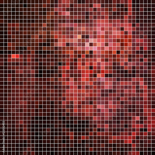 abstract vector square pixel mosaic background