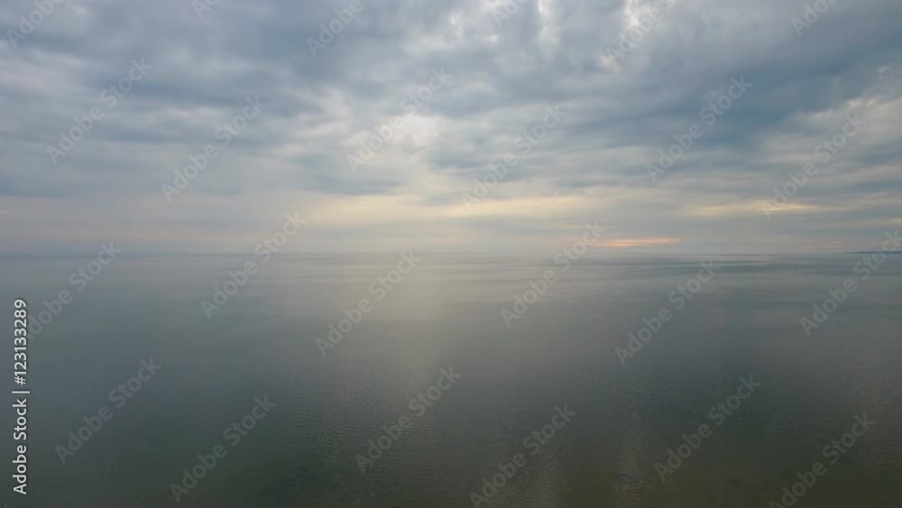 Aerial view. Sea and beautiful cloud on the sky. Aerial view. Sea and beautiful cloud on the sky.