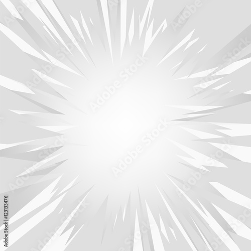 Abstract polygonal light. Vector background