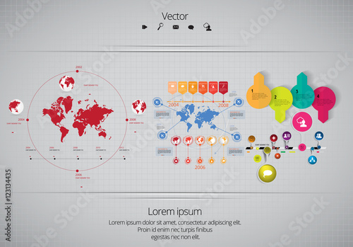 Business Infographics, vector