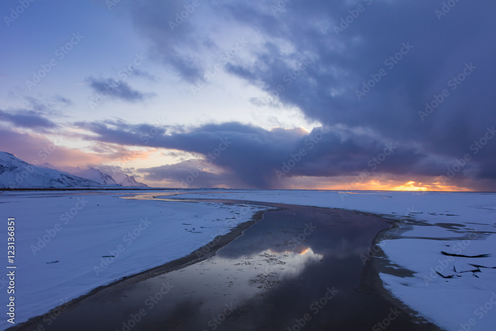 Fototapeta premium Iceland River