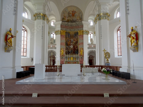 altar of the Jesuits' church in Heidelberg Germany