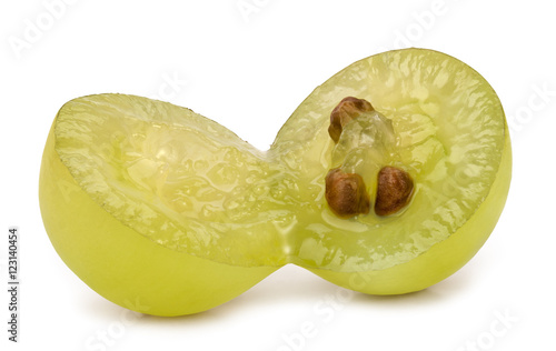 Slika na platnu Green grape cut