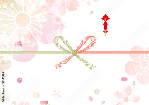 熨斗　水引 蝶結び 