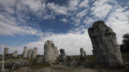 Pobiti Kamani (The Stone Desert), a desert-like rock phenomenon located on the north west Varna Province border in Bulgaria.