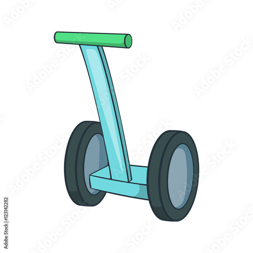 Segway icon. Cartoon illustration of segway vector icon for web design