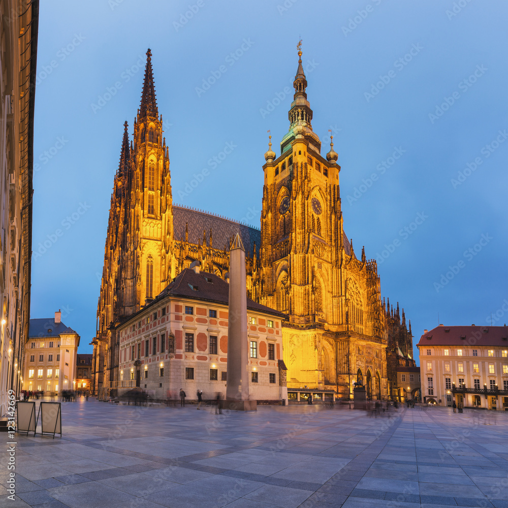 Fototapeta premium Katedra św. Wita w Pradze, Republika Czeska