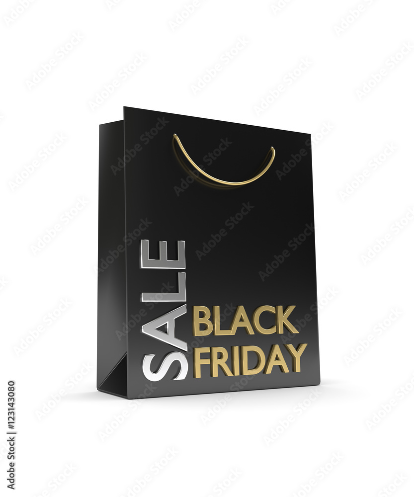 3d rendering of shopping bag and discount percent sign over whit 3d rendering of shopping bag and discount percent sign over whit