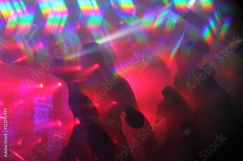 disco lights synthwave hologram club abstract lights nightclub dance party background nightlife stock, photo, photograph, image, picture