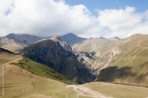 Caucasus mountains photo