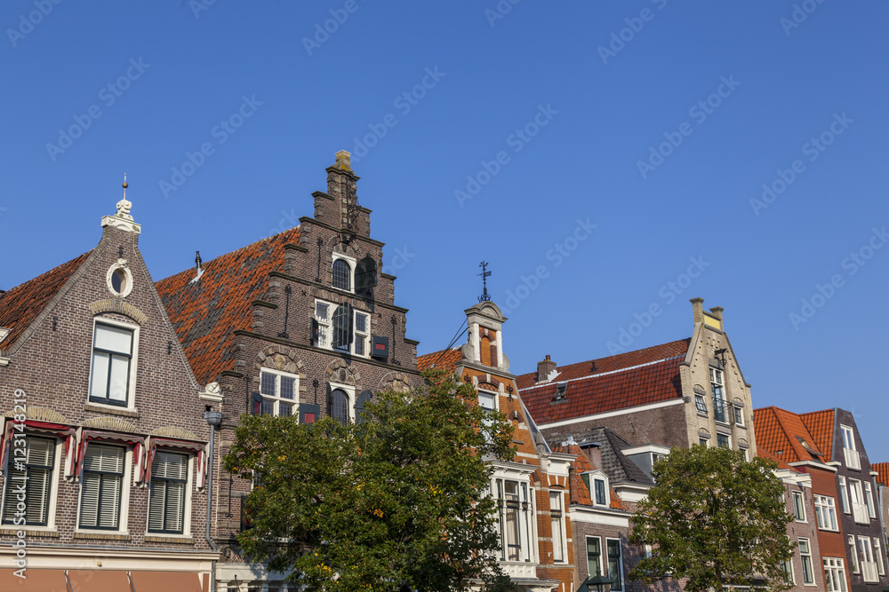 Fototapeta premium Fassaden in Alkmaar, Niederland