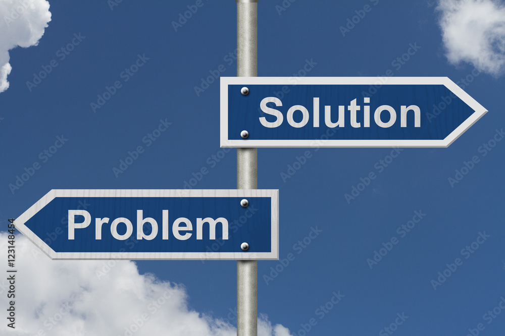 Obraz premium Finding Solutions for your Problems