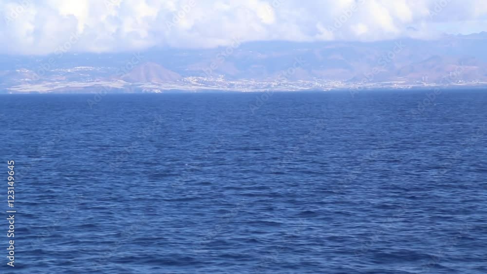 Sailing around Gran Canaria island. Canary islands. Spain Sailing around Gran Canaria island. Canary islands. Spain