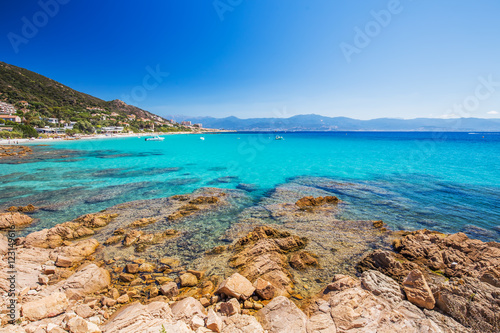Corsica coastline near Ajaccio, France, Europe.
