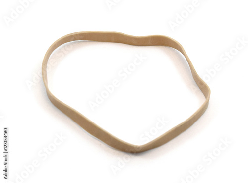 Brown rubber band