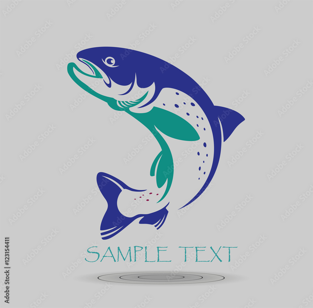 Fototapeta premium fish trout