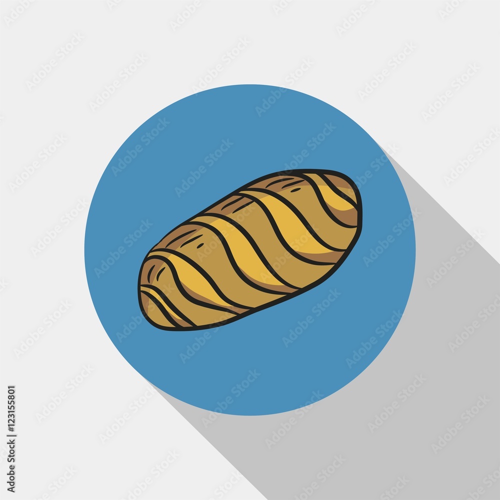 bread icon vector bread icon vector