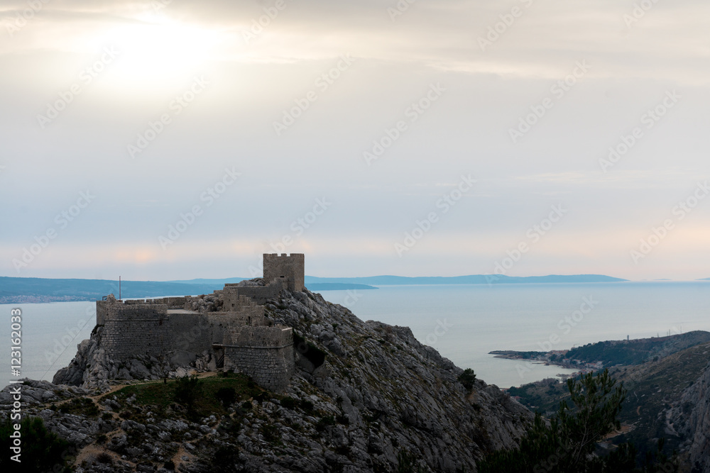 Ancient castle of Omis