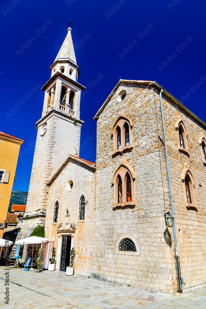 Budva, Montenegro - Sveti Ivan church