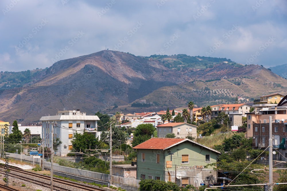 View of Campora San Giovanni town in Italy