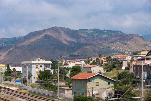 View of Campora San Giovanni town in Italy photo