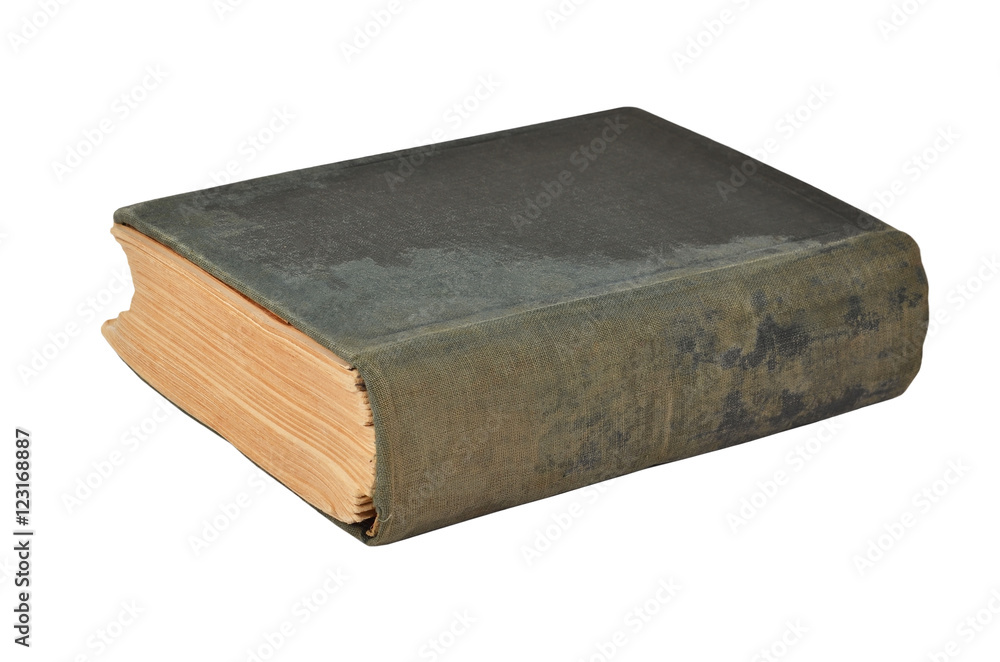 Old hardcover book Old hardcover book