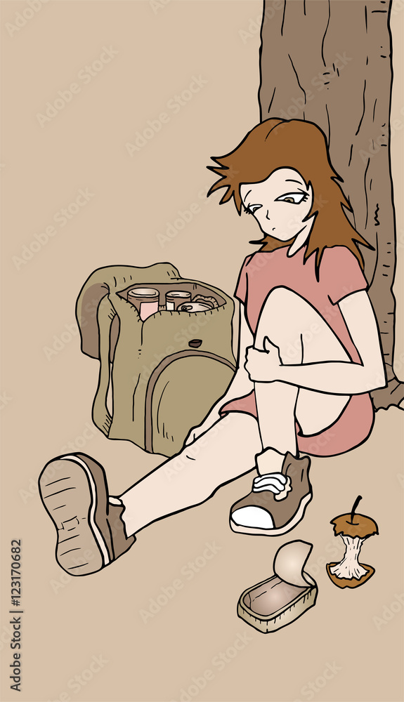 Obraz premium cartoon draw