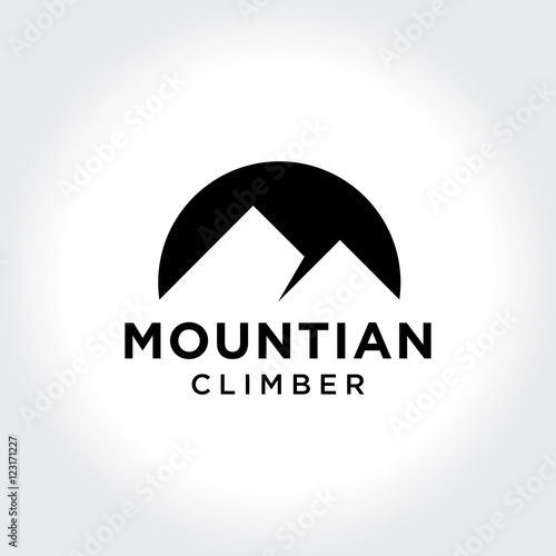 Minimalism Mountain Symbol