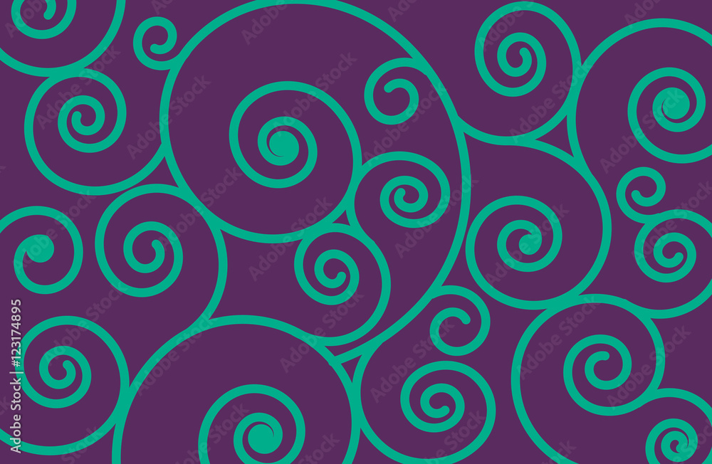 Purple and Aqua Swirl Background Purple and Aqua Swirl Background