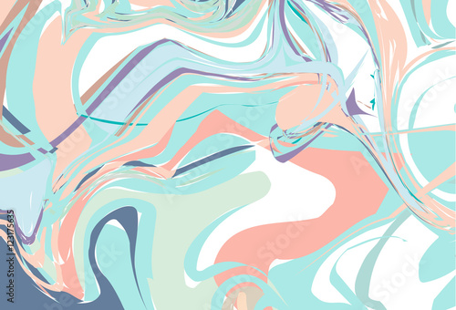 Abstract painting template background vector illustration