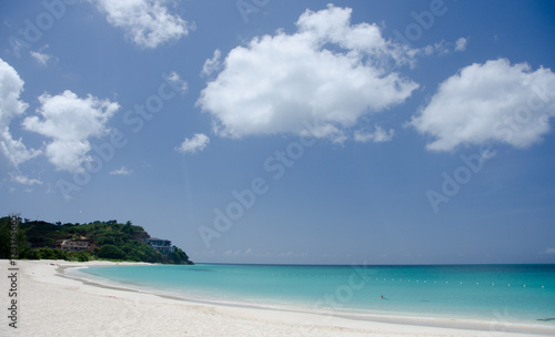 Fototapeta Naklejka Na Ścianę i Meble -  Beautiful  colors, sands and waters of Cocobay beach - 1
