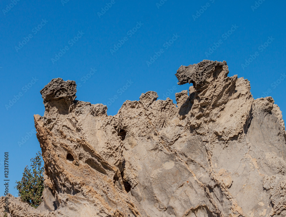 Dragon rock formation Corona Del Mar beach, Newport Beach California Dragon rock formation Corona Del Mar beach, Newport Beach California