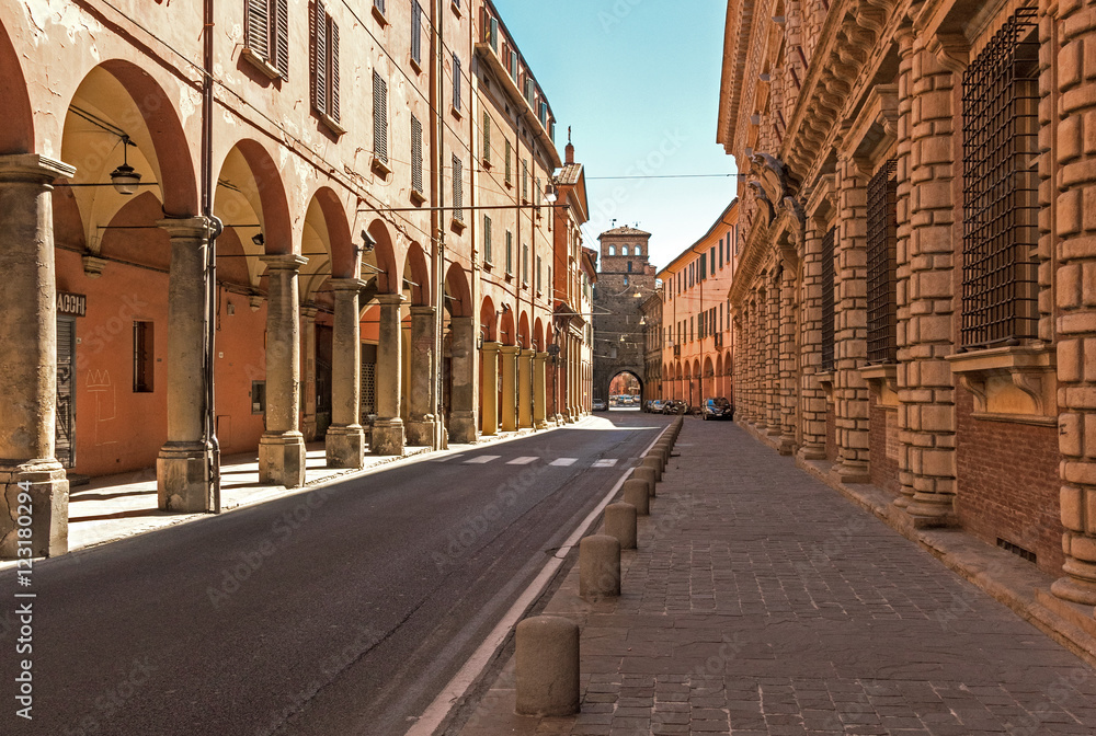 Bologna (Italy) - The city of the porches and the capital of Emilia-Romagna region, northern Italy
