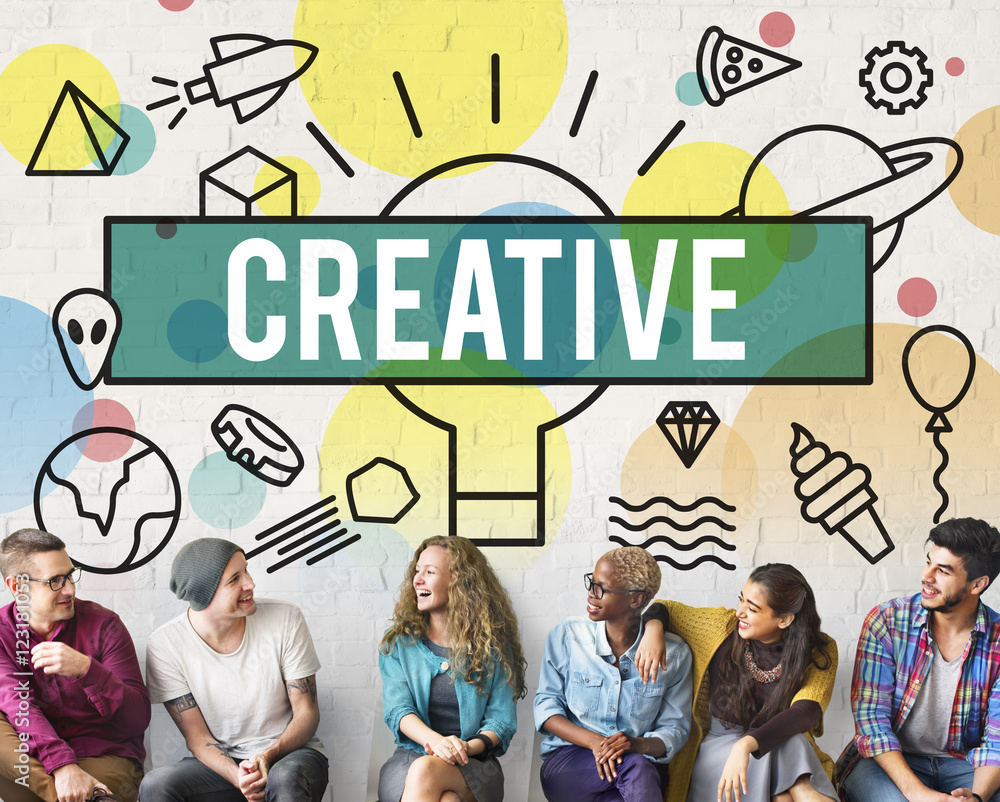 Obraz premium Creative Creativity Inspire Ideas Innovation Concept