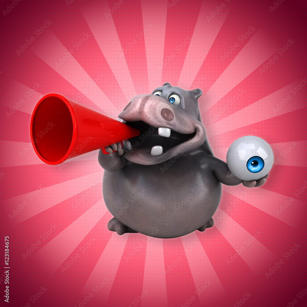 Hippo StockIllustration Adobe Stock