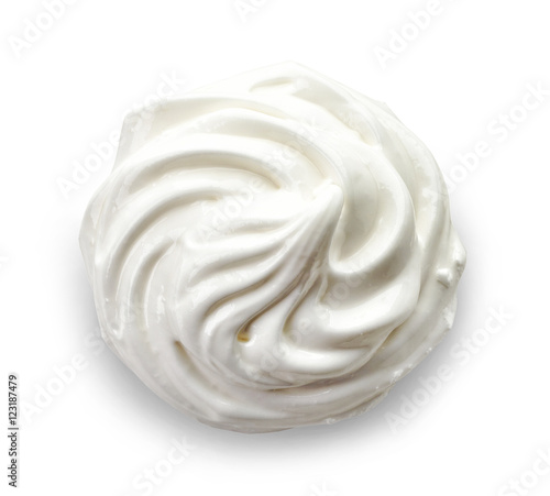 whipped eggs whites