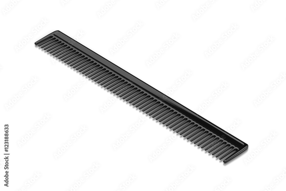 Black Comb on White Black Comb on White