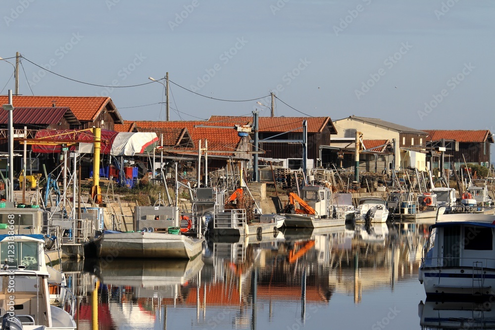 port de Gujan-Mestras,bassin d'Arcachon port de Gujan-Mestras,bassin d'Arcachon