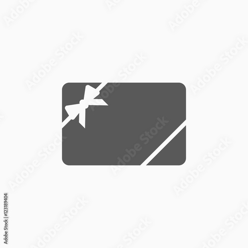 Gift card icon