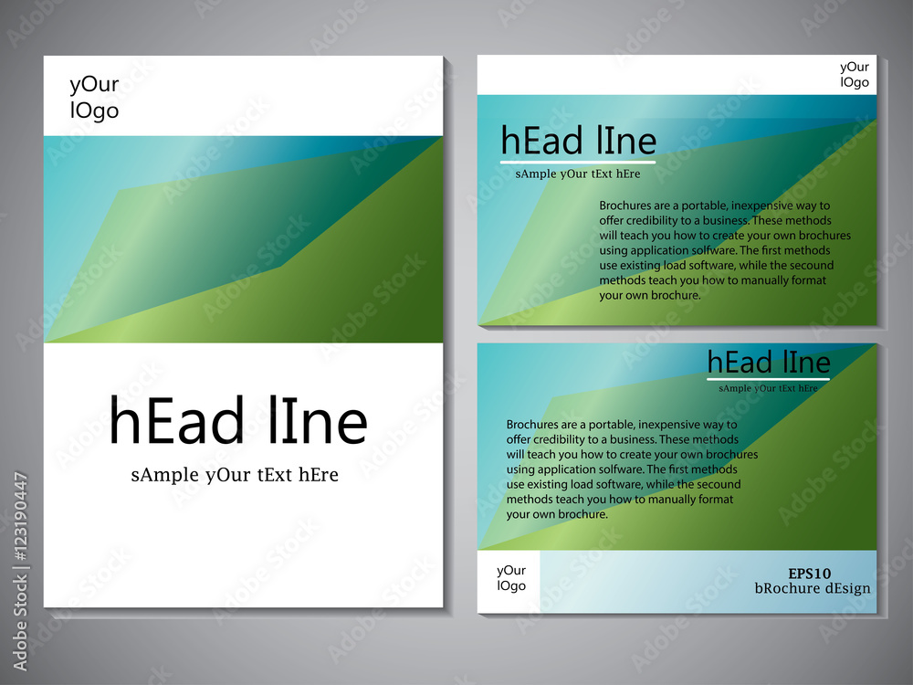Naklejka premium Template of book cover for brochure,flyer,annual report .Vector design illustration eps10