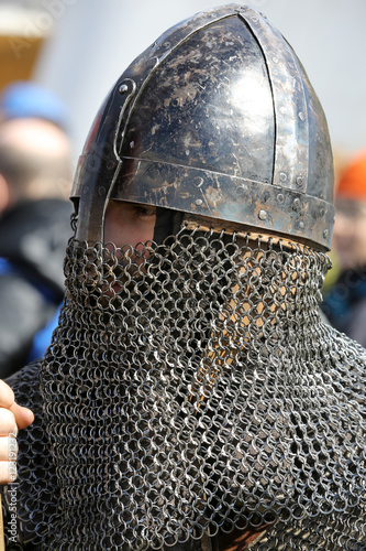 Unidentified participants of Rekawka - Polish tradition, celebrated in Krakow on Tuesday after Easter. Currently has the character of festival historical reconstruction photo