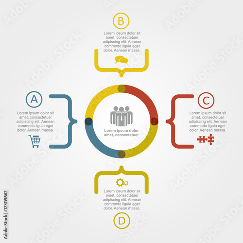 Infographic design template. Vector illustration.