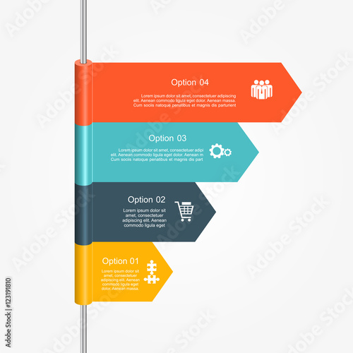 Infographic design template. Vector illustration.