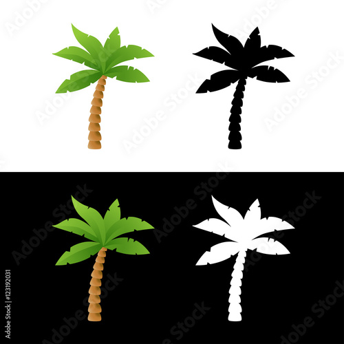 Icons of Palm Tree
