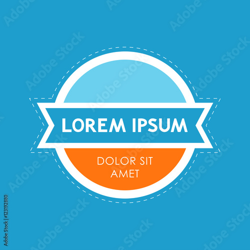 Creative Modern Vector Emblem