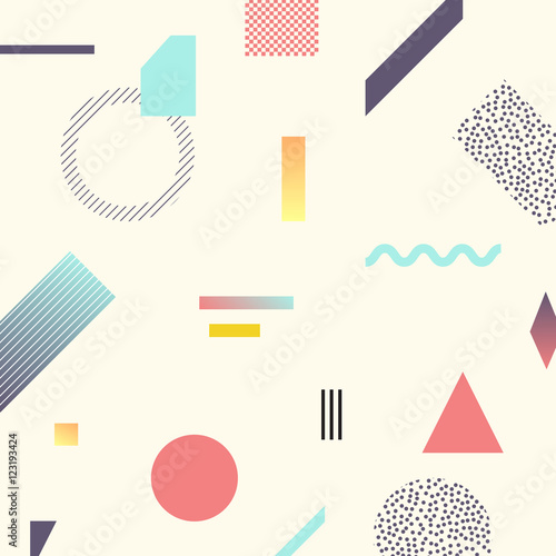 Chaotic geometry background. Minimal futuristic design. Suitable for posters,covers,prints etc.