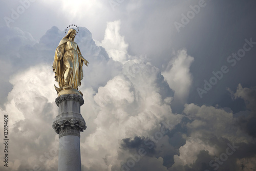 Virgin Mary Statue